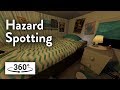 Bedroom Fire Hazard Spotting - 360 Video