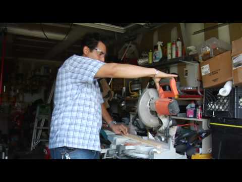 Home Repair & Maintenance Tips : How to Use a Miter Saw - YouTube