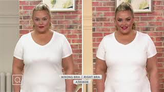 Wacoal Back Appeal Minimizer Bra on QVC