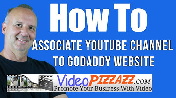Associate YouTube Channel To GoDaddy Website - GoDaddy Domain Verification - 2017