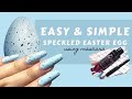 How To Do Speckled Easter Egg Nail Art Design Using Mascara | Simple and Easy | T's Nails