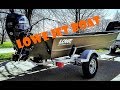 Lowe 1648 JON BOAT w/ 25 HP Mercury JET