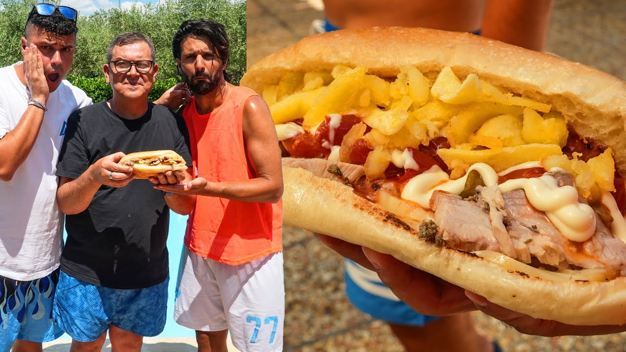 PREPARO IL PANINO PIÙ GODURIOSO DI SEMPRE in VILLA!!