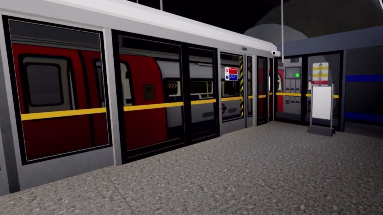 Roblox London Underground DJMN Lines Jubilee Line observations (Realistic 1996 Tube Stock)