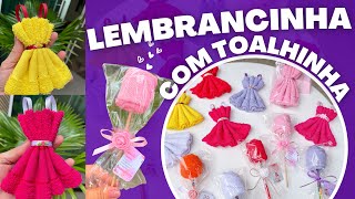 LEMBRANCINHAS COM TOALHINHAS - DUAS IDEIAS PARA O DIA DA MULHER / DIA DAS MÃES LEMBRANCINHAS COM TOALHINHAS - DUAS IDEIAS PARA O DIA DA MULHER / DIA DAS MÃES