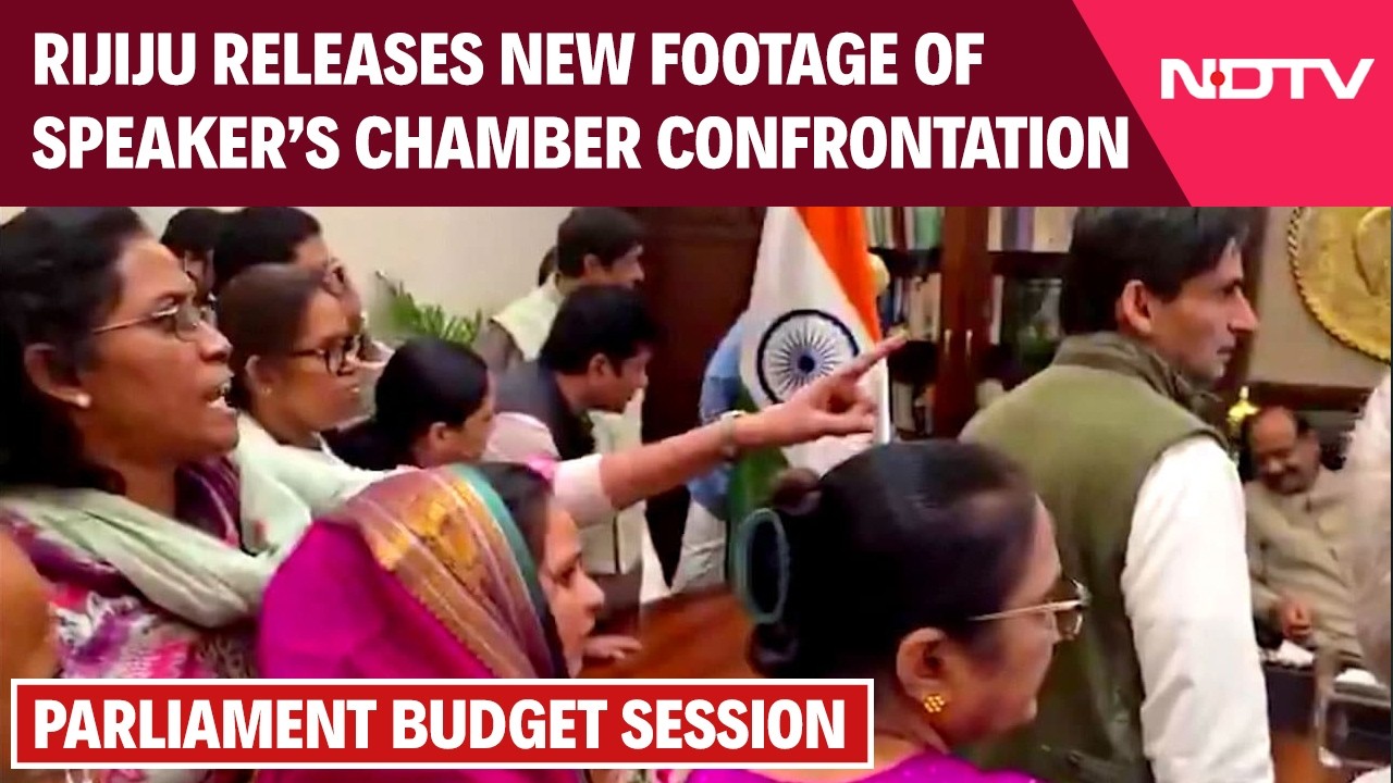 Naravane Book Row | "Congress MPs In Speaker's Chamber, Threatened PM": Rijiju's New Video
