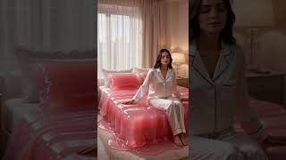 Would You Sleep on This JELLY Bed 🍓🛏️ Satisfying ASMR #Shorts