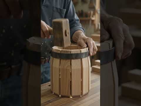 Amazing Wooden Rice Container Making Complete process ! #islamicgreeting #love