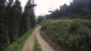 River gap Chatel MTB park 2010