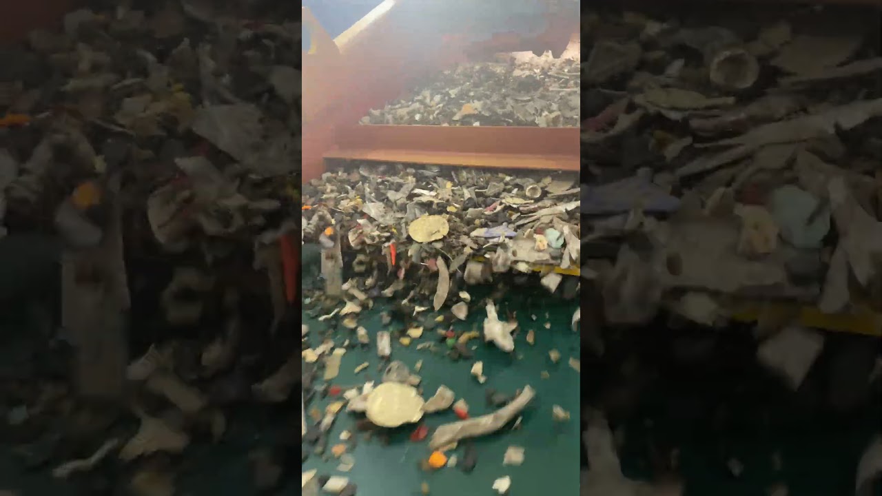 Single-layer Eddy Current Separator Tests Copper Separation 