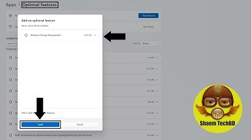 How to install Optional Features on Windows 11