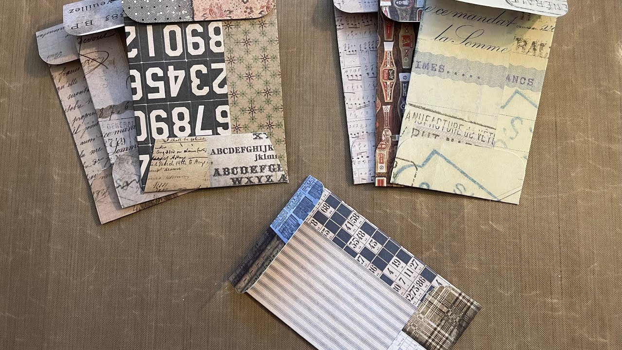 Let’s Make Coin Envelopes - One Sheet Wonders