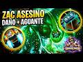 ZAC ASESINO 💚💥 ¡EL TANQUE QUE BORRA A TODOS!