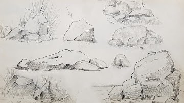 Elevate Your Art: Tips and Methods for Drawing Rocks in Landscapes