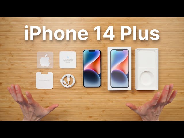 iPhone 14 Plus Unboxing: What's In The Box! - YouTube