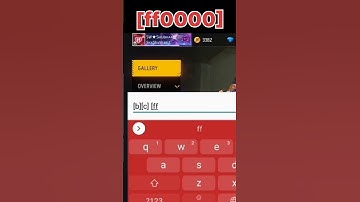 free fire ✨ red colour text code🔥