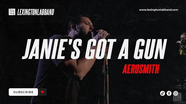 Janie's Got a Gun Cover version - Cover performance video thumbnail