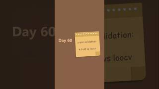 100 Days Machine Learning Challenge (Day 60): #machinelearning #100daysofcodingchallenge #coding #ml