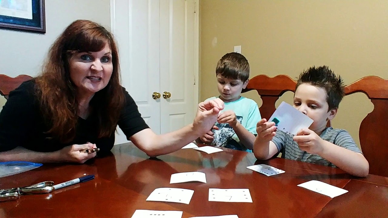 Hole Punch of Fun counting game for preschool and kindergarten YouTube