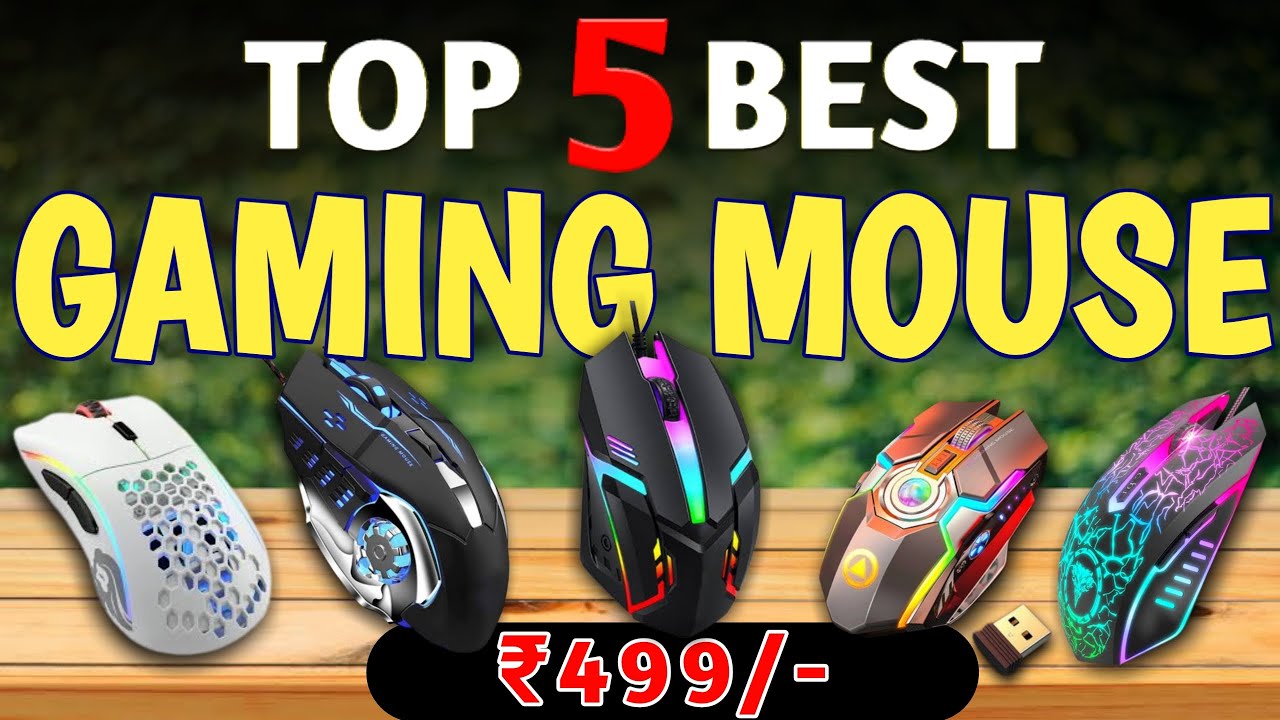 5 Best RGB Gaming Mouse Under ₹500 in 2023 Best Low Budget Gaming Mouse Under 500 High DPI