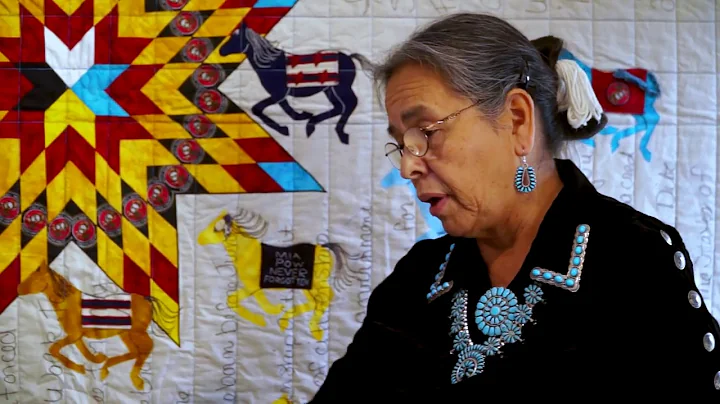 Susan Hudson on her 29 Warriors quilt - Quilts: 4 ...