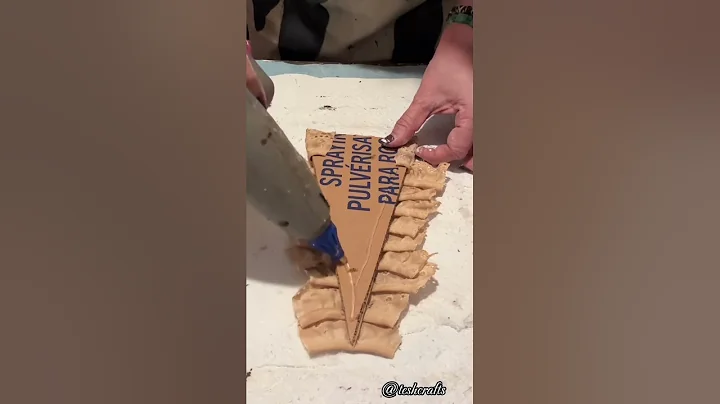 Viral DIY craft using leftover lace