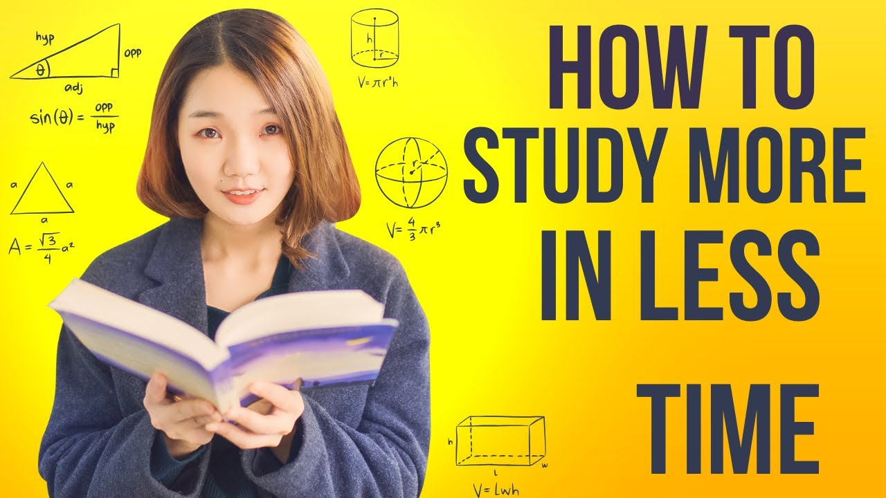 how to study more in less time - YouTube