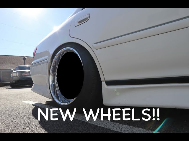 JZX First Drive and Work Wheels! - YouTube