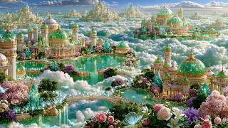 The Secret Emerald Garden of Heaven 💚🦋 | Dreamy Fantasy Music for Deep Sleep & Relaxation (4K)