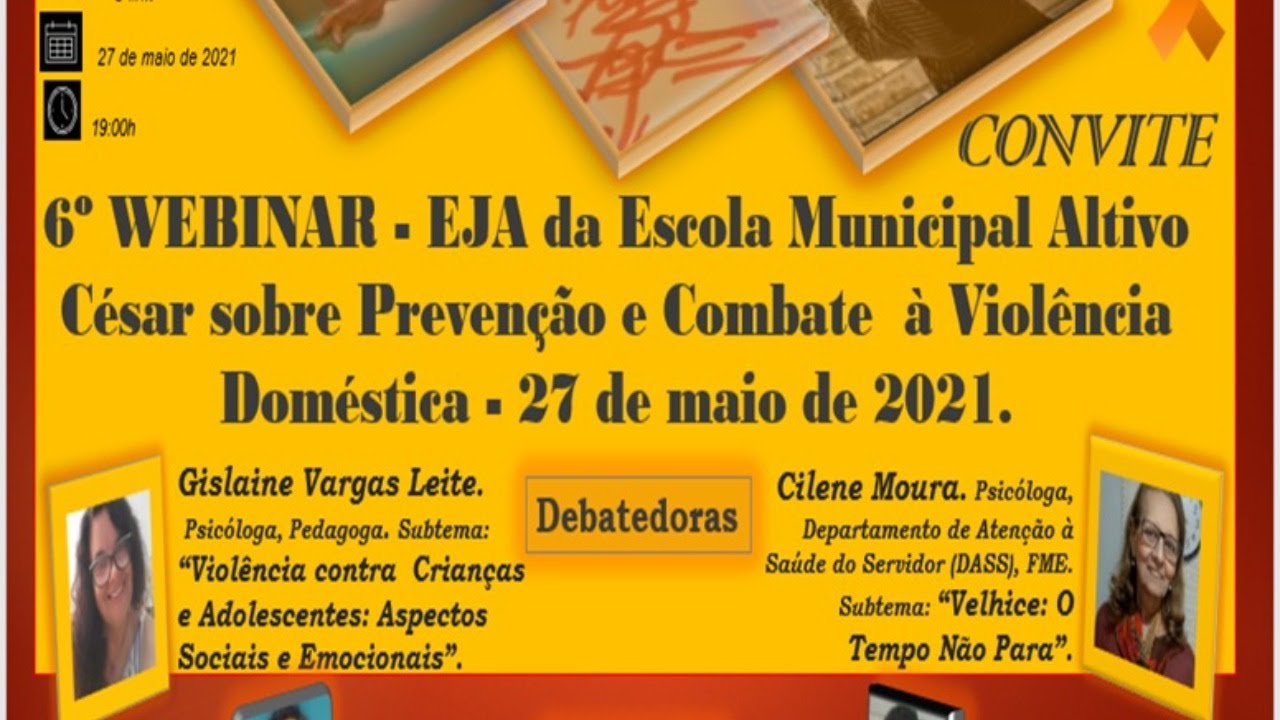 6º WEBNAR - EJA da Escola Municipal Altivo César. - YouTube