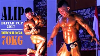 Alip, Gresik - BC & Binaraga Blitar Cup 2017 Binaraga 70 KG SOLO PERFORMANCE