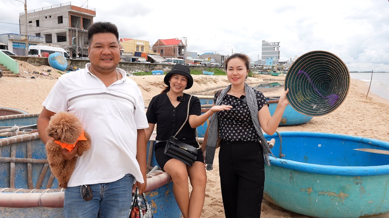 Du Lịch Vũng Tàu : Phát hiện Làng Chài PHƯỚC HẢI bán Hào siêu rẻ 5k/1con rất tươi ngon | SHVLOG 