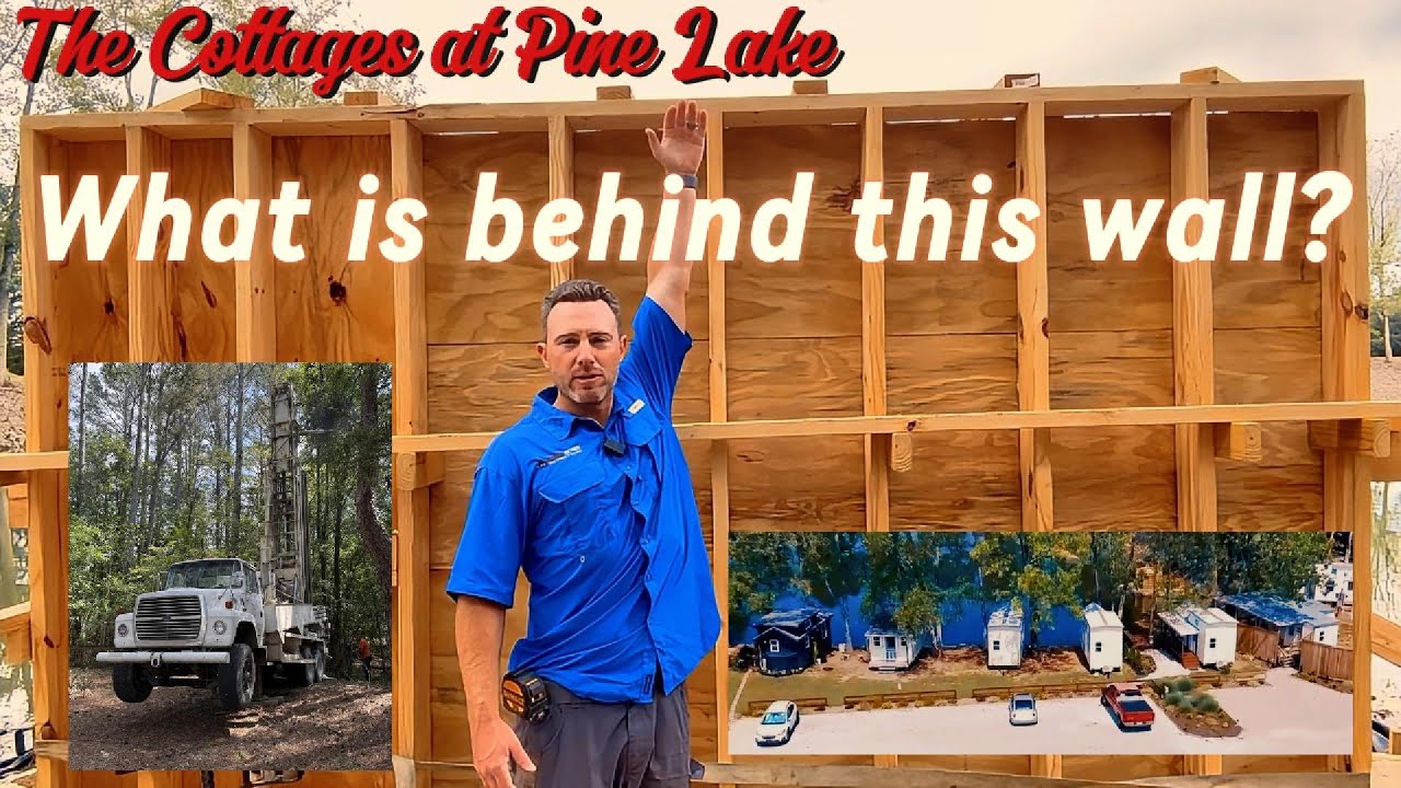 Стена у озера? Обновление сообщества домов для малышей осенью 2025 года для коттеджей в Пайн-Лейк