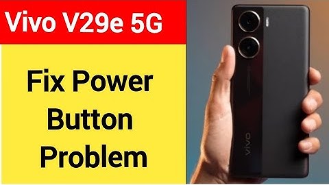 How to fix power button problem, Vivo v29e 5G, how to fix auto restart problem