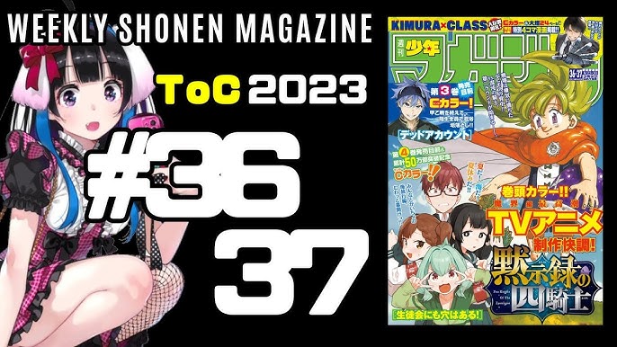 Análise – TOC Weekly Shonen Jump #39 (Ano 2023). - Analyse It