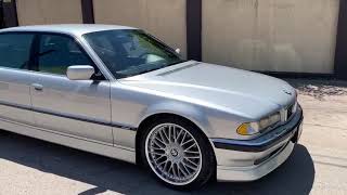 BMW E38 740i  BBS 101 Style