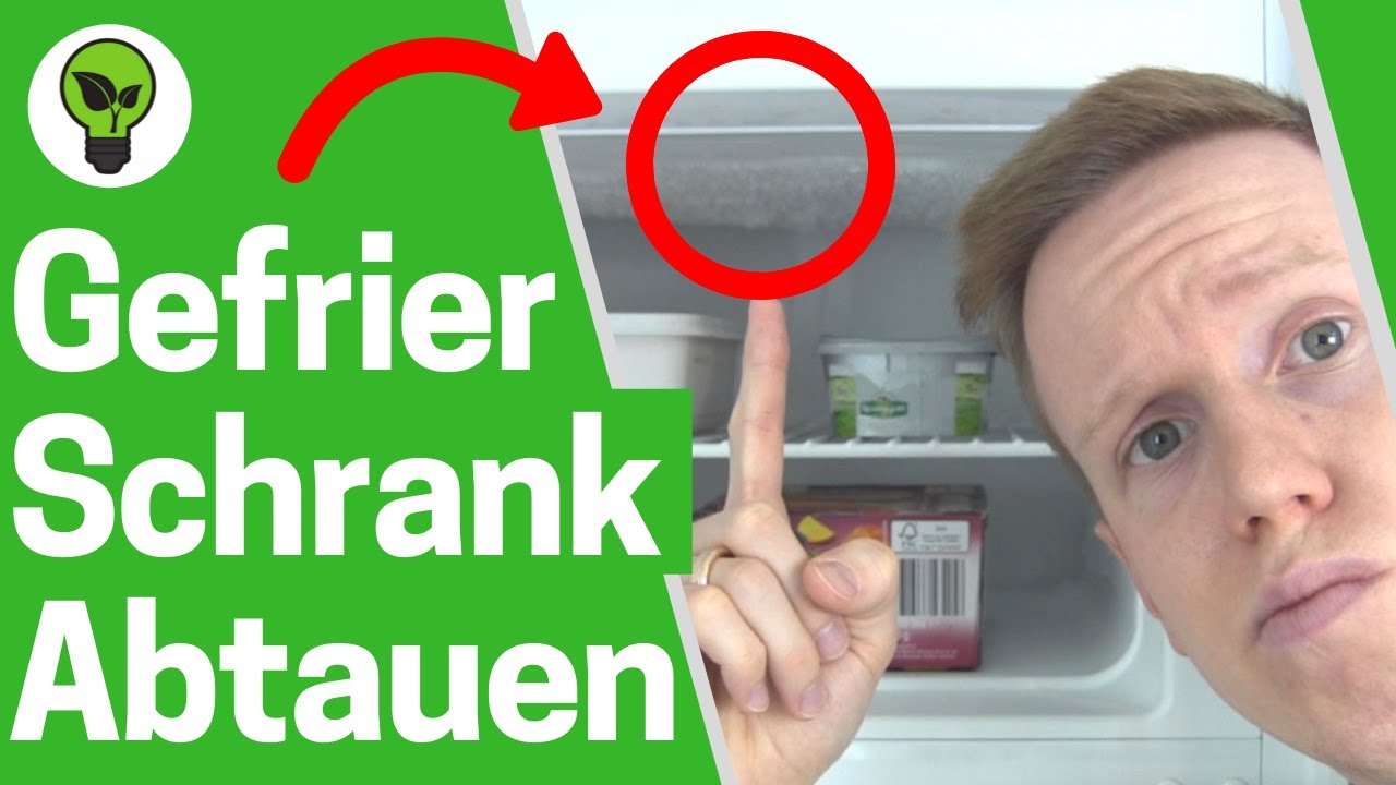 Gefrierschrank Abtauen SCHNELL ✓ ULTIMATIVE ANLEITUNG: Wie Gefrierfach &  Kühlschrank Enteisen??? - YouTube