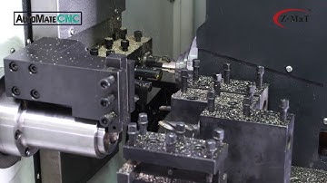 Dual Spindle CNC Lathe - Review of Operations - AutoMateCNC SA28