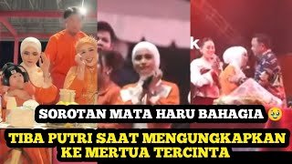 PUTRI SAAT SPEAKS UP ‼️ Overwhelmed with Joy and Emotion 🥹