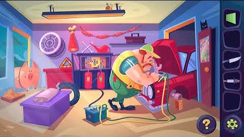Stranger Cases. Level 6: Mechanic & Pig. Walkthrough.