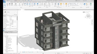 Revit for BIM - Part 4: Creating the Architectural Model of a 4-Storey Building