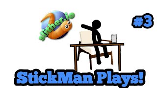 When StickMan plays Slither.io (Animation) screenshot 2