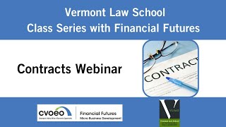 CVOEO | VT Law School: Contracts Webinar