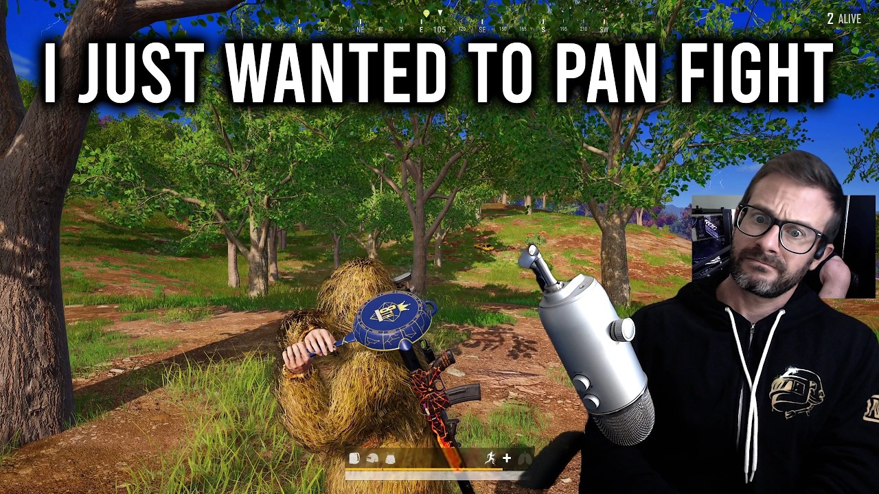 Apparently He Did Not Want to Pan Fight? (Full PUBG Gameplay)