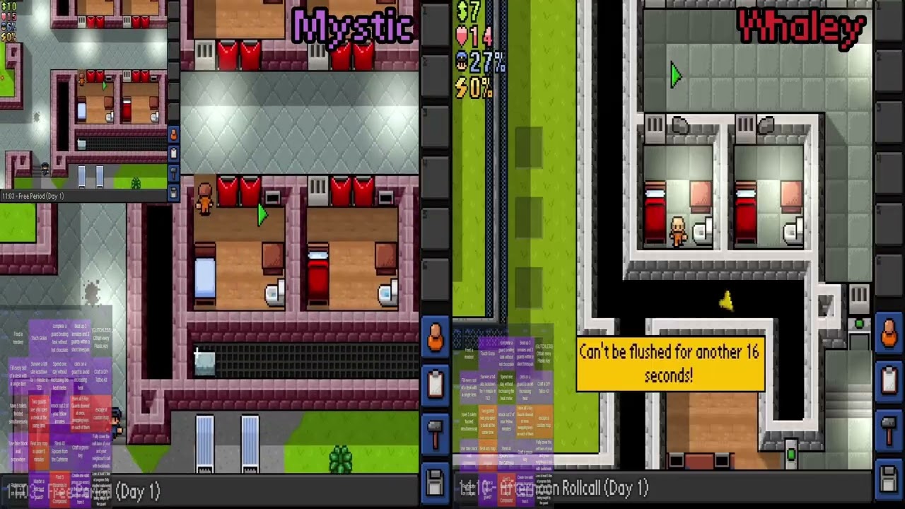 Mystic VS Whaley Escapists Bingo Post-Match