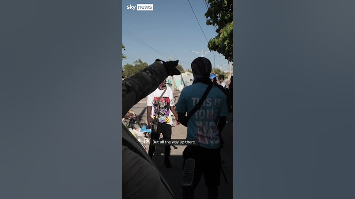 Inside gang leader territory in Port-au-Prince, Haiti