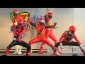 スーパー戦隊レッドヒーローショー ★ニンニンジャー/トッキュウジャー/キョウリュウジャー/ゴーバスターズ/ゴーカイジャー Red Hero Show 2017/1/9