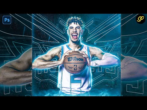 {Tutorial} NEON Sports Edit - How to Create a Poster Design (Step by Step Walkthrough)
