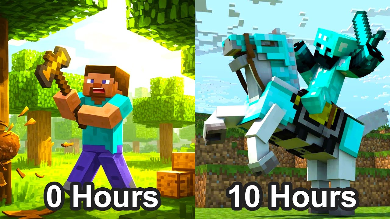 10 HOURS of MINECRAFT Gameplay (PC/UHD) - YouTube
