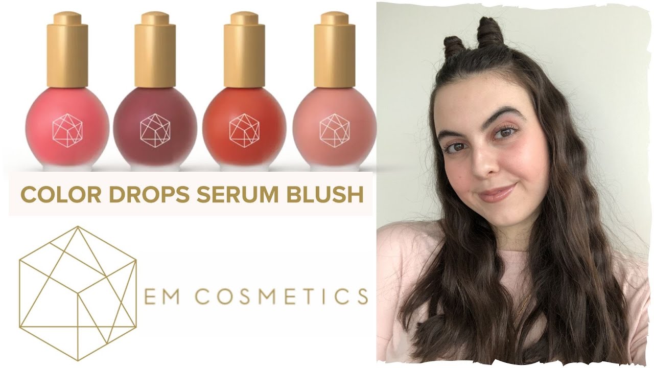 EM Cosmetics Serum Blush Review & Swatches YouTube